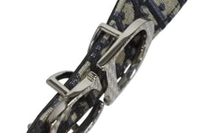 画像をギャラリービューアに読み込む, 新品同様 DIOR ディオール オブリーク CD ベルトバックル リバーシブル ベルトストラップ 90736 グレー ネイビー サイズ90/36 中古 4b009528