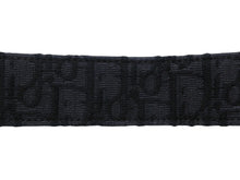 画像をギャラリービューアに読み込む, 新品同様 DIOR ディオール オブリーク CD ベルト ベルトストラップ MA121 ネイビー サイズ90 中古 4b009529