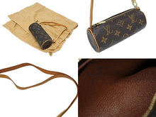 画像をギャラリービューアに読み込む, LOUIS VUITTON ルイヴィトン パピヨン30 ハンドバッグ M51385 筒型 モノグラムキャンバス ブラウン 美品 中古 4b009534