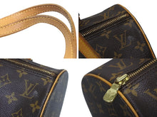 画像をギャラリービューアに読み込む, LOUIS VUITTON ルイヴィトン パピヨン30 ハンドバッグ M51385 筒型 モノグラムキャンバス ブラウン 美品 中古 4b009534