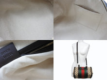 Load image into Gallery viewer, GUCCI グッチ ミニボストンバッグ ハンドバッグ シェリーライン 269876 502752 GGキャンバス ベージュ ゴールド金具 美品 中古 4b009536