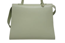 Load image into Gallery viewer, 極美品 DELVAUX デルボー Brillant GM ブリヨンGM 2WAYバッグ パステルグリーン カーフレザー ゴールド金具 中古 4b009548