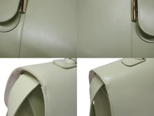 Load image into Gallery viewer, 極美品 DELVAUX デルボー Brillant GM ブリヨンGM 2WAYバッグ パステルグリーン カーフレザー ゴールド金具 中古 4b009548