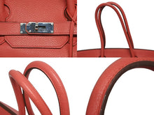 Load image into Gallery viewer, 極美品 ゴルチェ期 HERMES エルメス ショルダーバーキン トリヨンクレマンス ブーゲンビリア □N刻印 ショルダーバッグ 中古 4b009567