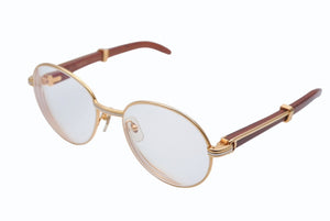 極美品 Cartier カルティエ トリニティ サングラス メガネ 度あり