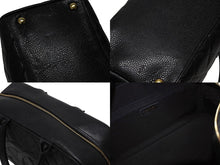 Load image into Gallery viewer, CHANEL シャネル ハンドバッグ ミニボストン A20997 8番台 キャビアスキン ココマーク ブラック ゴールド金具 美品 中古 4b009615