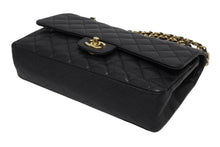 Load image into Gallery viewer, 極美品 CHANEL シャネル マトラッセ25 Wフラップ Wチェーンショルダーバッグ 14番台 キャビアスキン ココマーク ゴールド金具 中古 4b009617