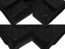 Load image into Gallery viewer, 極美品 CHANEL シャネル マトラッセ25 Wフラップ Wチェーンショルダーバッグ 14番台 キャビアスキン ココマーク ゴールド金具 中古 4b009617