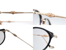 画像をギャラリービューアに読み込む, CHROME HEARTS クロムハーツ DIG BIG サングラス アイウェア サイズ45◻︎23-138 フローラルクロス ブラック ゴールド 美品 中古 4b009625