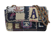 Load image into Gallery viewer, 極美品 CHANEL シャネル パッチワーク ツイード チェーンショルダーバッグ 16番台 シルバー金具 ココマーク ロゴ マルチ 中古 4b009630