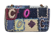 Load image into Gallery viewer, 極美品 CHANEL シャネル パッチワーク ツイード チェーンショルダーバッグ 16番台 シルバー金具 ココマーク ロゴ マルチ 中古 4b009630