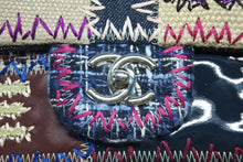 Load image into Gallery viewer, 極美品 CHANEL シャネル パッチワーク ツイード チェーンショルダーバッグ 16番台 シルバー金具 ココマーク ロゴ マルチ 中古 4b009630