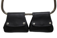 Load image into Gallery viewer, 極美品 PRADA プラダ 97FW ループ ワンショルダーバッグ レザー ブラック アーカイブ トライアングルロゴ金具 シルバー金具 中古 4b009631