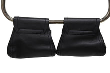 Load image into Gallery viewer, 極美品 PRADA プラダ 97FW ループ ワンショルダーバッグ レザー ブラック アーカイブ トライアングルロゴ金具 シルバー金具 中古 4b009631