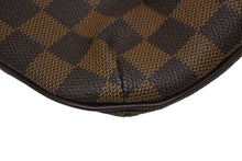 画像をギャラリービューアに読み込む, 極美品 LOUIS VUITTON ルイヴィトン マノスクGM ポーチ N51120 ダミエ エベヌ PVC レザー ゴールド金具 中古 4b009636