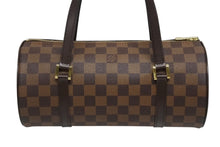 Load image into Gallery viewer, 極美品 LOUIS VUITTON ルイヴィトン ハンドバッグ パピヨン30 ダミエキャンバス N51303 ブラウン ゴールド金具 中古 4b009647