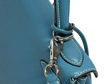 Load image into Gallery viewer, HERMES エルメス ケリー28 内縫い ブルージーン ◻︎I刻印 トリヨンクレマンス シルバー金具 ハンドバッグ 美品 中古 4b009648
