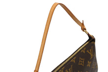 画像をギャラリービューアに読み込む, LOUIS VUITTON ルイヴィトン ポシェット アクセソワール アクセサリーポーチ M51980 モノグラム ブラウン レザー PVC 美品 中古 4b009656