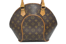 Load image into Gallery viewer, 極美品 LOUIS VUITTON ルイヴィトン エリプスPM ハンドバッグ モノグラム M51127 PVC ヌメ革 ブラウン ゴールド金具 中古 4b009662