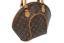 Load image into Gallery viewer, 極美品 LOUIS VUITTON ルイヴィトン エリプスPM ハンドバッグ モノグラム M51127 PVC ヌメ革 ブラウン ゴールド金具 中古 4b009662