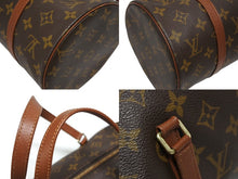Load image into Gallery viewer, 極美品 LOUIS VUITTON ルイヴィトン モノグラム パピヨン30 ハンドバッグ M51365 ブラウン ロゴ ゴールド金具 中古 4b009668