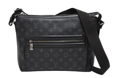 LOUIS VUITTON ルイヴィトン モノグラム エクリプス オディセ メッセンジャーPM ショルダーバッグ M44223 ブラック 美品 中古 4b009676