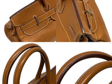 Load image into Gallery viewer, HERMES エルメス ショルダーバーキン トリヨンクレマンス ◻︎J刻 ゴルチェ期 ゴールド シルバー金具 美品 中古 4b009685