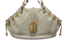 Load image into Gallery viewer, 極美品 LOUIS VUITTON ルイヴィトン テダPM ハンドバッグ M92373 モノグラム エクストラオーディネル ヌバック ベージュ 中古 4b009686