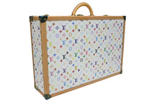 Load image into Gallery viewer, 新品同様 LOUIS VUITTON ルイヴィトン アルゼール65 村上隆 トランクケース ハードケース M21225 モノグラムマルチカラー PVC レザー 中古 4b009688