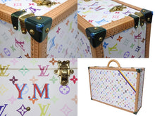 Load image into Gallery viewer, 新品同様 LOUIS VUITTON ルイヴィトン アルゼール65 村上隆 トランクケース ハードケース M21225 モノグラムマルチカラー PVC レザー 中古 4b009688