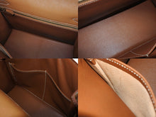 Load image into Gallery viewer, 極美品 HERMES エルメス KELLY ケリー28 2WAY ハンドバッグ クシュベル トワルアッシュ ゴールド カーキ ゴールド金具 〇X刻印 中古 4b009700