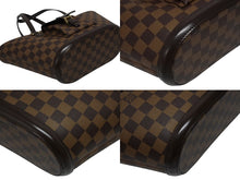 Load image into Gallery viewer, 極美品 LOUIS VUITTON ルイヴィトン トートバッグ N51121 マノスクPM ダミエ ブラウン ゴールド金具 中古 4b009702