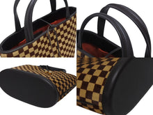 Load image into Gallery viewer, 極美品 LOUIS VUITTON ルイヴィトン ハンドバッグ M92133 インパラレッド ブラウン ハラコ ゴールド金具 中古 4b009707