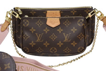 Load image into Gallery viewer, 極美品 LOUIS VUITTON ルイヴィトン ミュルティ ポシェット アクセソワール ショルダーバッグ M44840 モノグラム 中古 4b009709