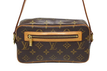 Load image into Gallery viewer, LOUIS VUITTON ルイヴィトン ポシェットシテ ワンショルダーバッグ M51183 モノグラムキャンバス レザー ブラウン 美品 中古 4b009715