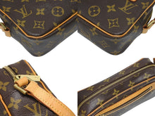 Load image into Gallery viewer, LOUIS VUITTON ルイヴィトン ポシェットシテ ワンショルダーバッグ M51183 モノグラムキャンバス レザー ブラウン 美品 中古 4b009715
