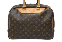 Load image into Gallery viewer, LOUIS VUITTON ルイヴィトン モノグラム ドーヴィル ハンドバッグ M47270 ブラウン ロゴ 鞄 美品 中古 4b009723