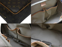 Load image into Gallery viewer, LOUIS VUITTON ルイヴィトン モノグラム ドーヴィル ハンドバッグ M47270 ブラウン ロゴ 鞄 美品 中古 4b009723