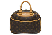 Load image into Gallery viewer, LOUIS VUITTON ルイヴィトン トゥルービル ハンドバッグ M42228 モノグラム ブラウン PVC レザー ゴールド金具 美品 中古 4b009727