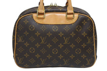Load image into Gallery viewer, LOUIS VUITTON ルイヴィトン トゥルービル ハンドバッグ M42228 モノグラム ブラウン PVC レザー ゴールド金具 美品 中古 4b009727