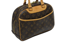 Load image into Gallery viewer, LOUIS VUITTON ルイヴィトン トゥルービル ハンドバッグ M42228 モノグラム ブラウン PVC レザー ゴールド金具 美品 中古 4b009727