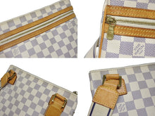 Load image into Gallery viewer, LOUIS VUITTON ルイヴィトン ポシェットボスフォール ショルダーバッグ N51112 ダミエアズール ホワイト ブラウン 美品 中古 4b009737