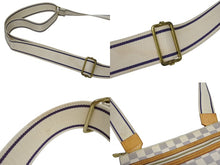 Load image into Gallery viewer, LOUIS VUITTON ルイヴィトン ポシェットボスフォール ショルダーバッグ N51112 ダミエアズール ホワイト ブラウン 美品 中古 4b009737