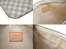 Load image into Gallery viewer, LOUIS VUITTON ルイヴィトン ポシェットボスフォール ショルダーバッグ N51112 ダミエアズール ホワイト ブラウン 美品 中古 4b009737