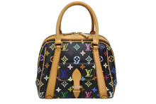 Load image into Gallery viewer, 極美品 LOUIS VUITTON ルイヴィトン モノグラムマルチカラー プリシラ M40097 ハンドバッグ ノワール ブラック ゴールド金具 中古 4b009753
