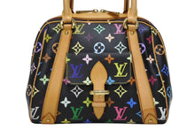 Load image into Gallery viewer, 極美品 LOUIS VUITTON ルイヴィトン モノグラムマルチカラー プリシラ M40097 ハンドバッグ ノワール ブラック ゴールド金具 中古 4b009753