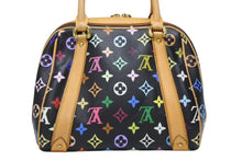 Load image into Gallery viewer, 極美品 LOUIS VUITTON ルイヴィトン モノグラムマルチカラー プリシラ M40097 ハンドバッグ ノワール ブラック ゴールド金具 中古 4b009753
