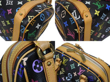 Load image into Gallery viewer, 極美品 LOUIS VUITTON ルイヴィトン モノグラムマルチカラー プリシラ M40097 ハンドバッグ ノワール ブラック ゴールド金具 中古 4b009753