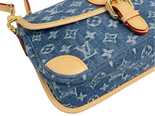 Load image into Gallery viewer, 新品未使用 LOUIS VUITTON ルイヴィトン バッグ ディアヌ ショルダーバッグ M13070 モノグラムデニム ブルー ゴールド金具 中古 4b009760