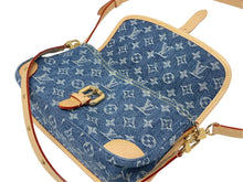 Load image into Gallery viewer, 新品未使用 LOUIS VUITTON ルイヴィトン バッグ ディアヌ ショルダーバッグ M13070 モノグラムデニム ブルー ゴールド金具 中古 4b009760